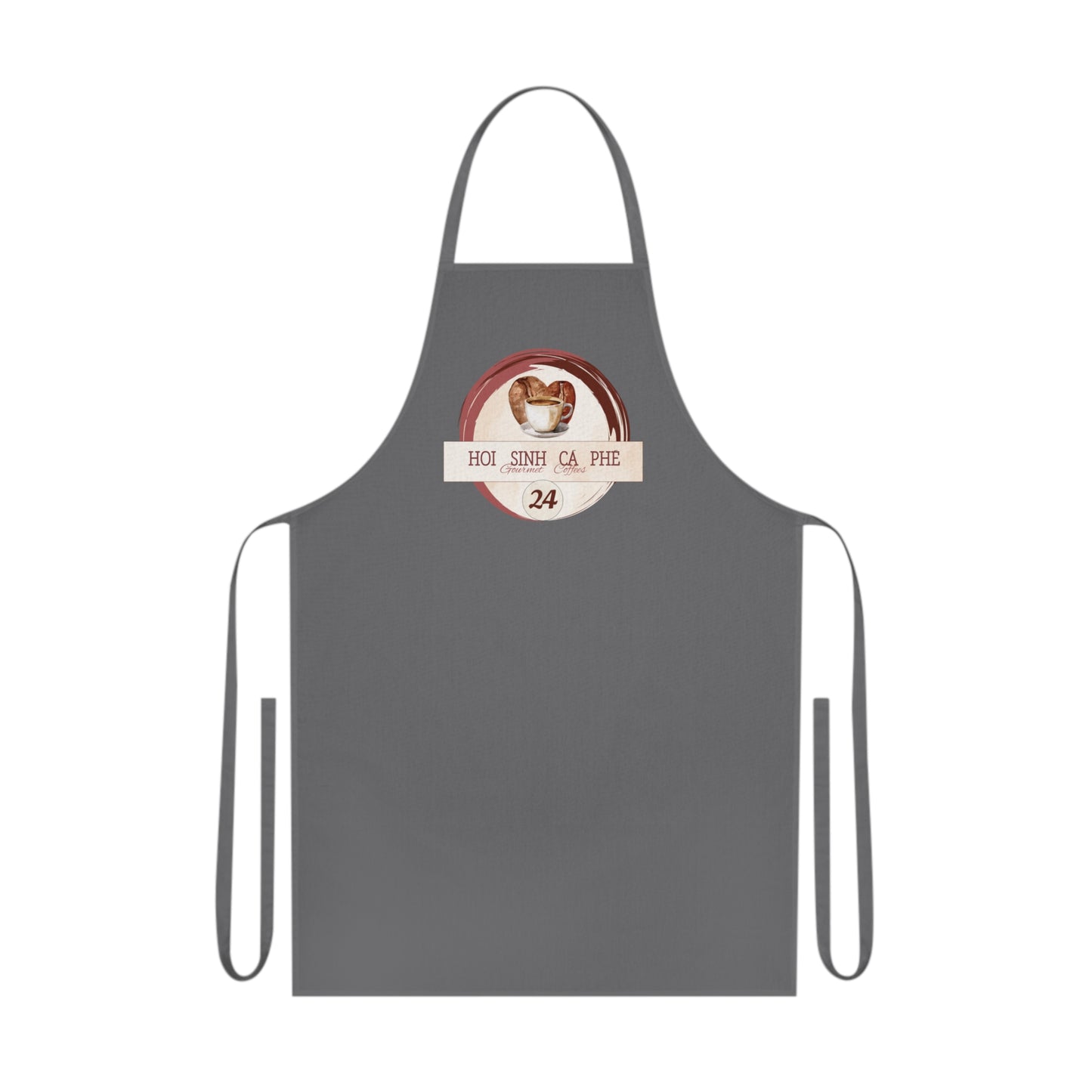 Personalized Coffee Lover Cotton Apron - Perfect Gift for Holidays & Cooking Enthusiasts